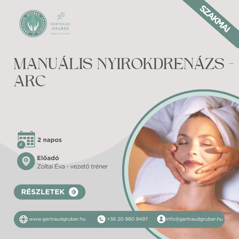 Manuális Nyirokdrenázs – Arc