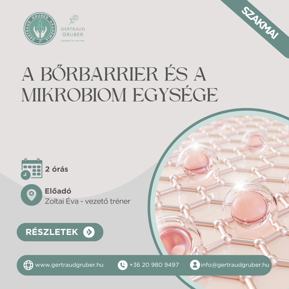 A bőrbarrier és a mikrobiom egysége